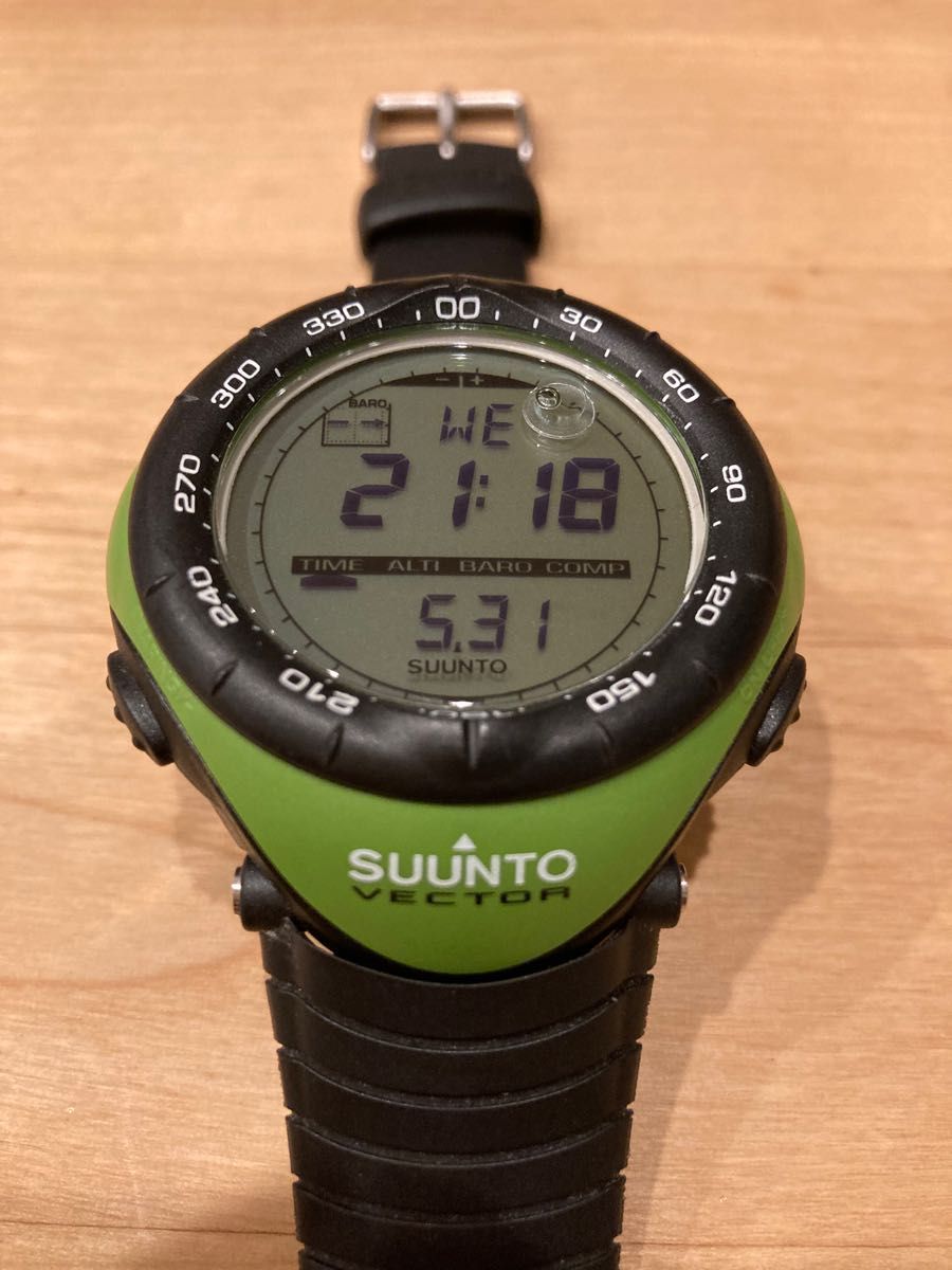 最 安 SUUNTO VECTOR ライムグリーン スント ベクターコア レガッタ