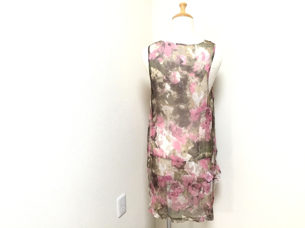 ヤフオク 美品 Paola Frani ワンピ 花柄 シフォン シルク ヤフオク 美品 Paola Frani ワンピ 花柄 シフォン シルク