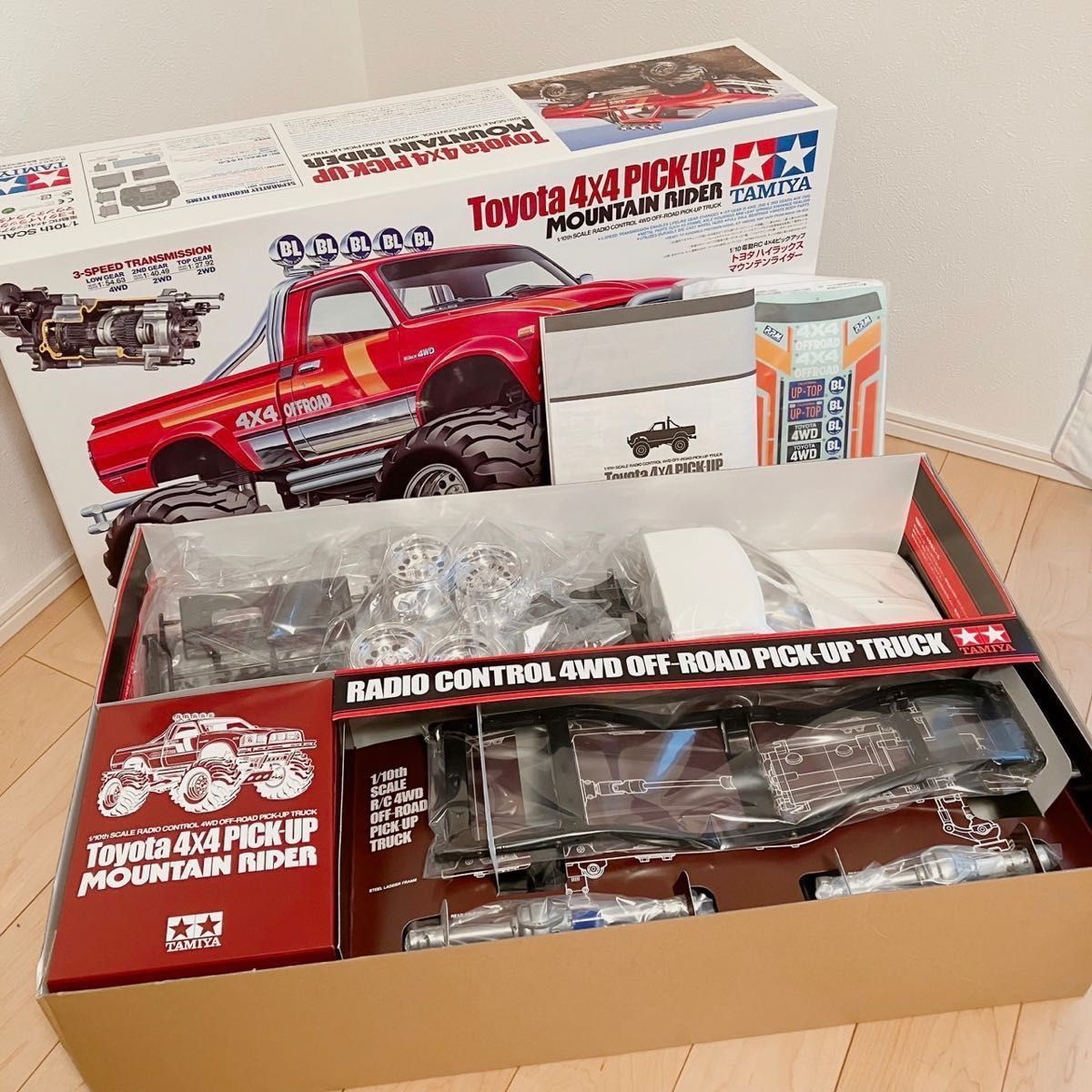 新品未組立・レア】タミヤ ラジコン トヨタ ハイラックス マウンテン