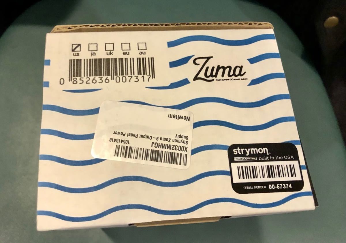 ☆新品未使用品☆ STRYMON ストライモン Zuma 9ポート パワーサプライ