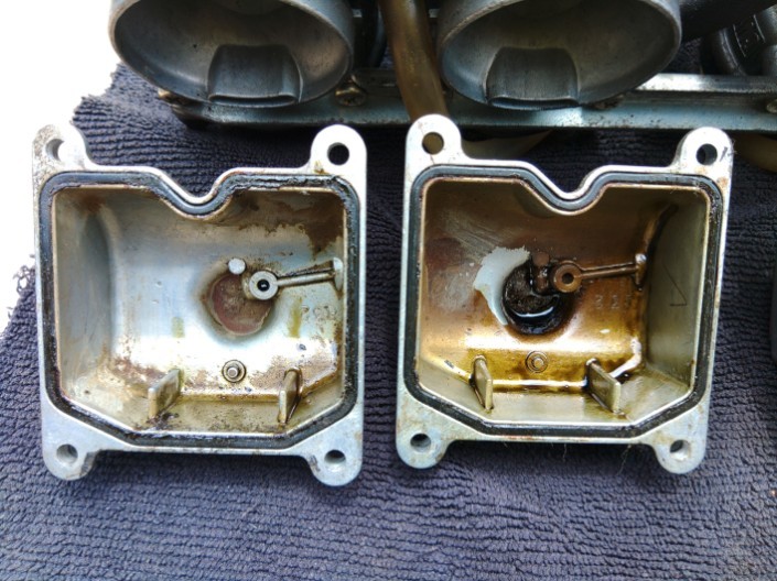 キャブレター　カワサキ　V157　YB06　GPZ400？？　KAWASAKI　ジャンク品　_画像8