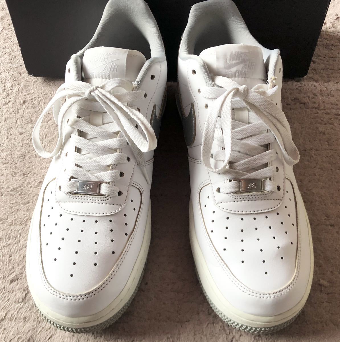 送料無料】良品 ナイキ エアフォース1 ラベルメーカー 27.5 NIKE