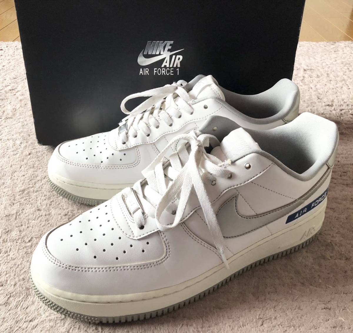 送料無料】良品 ナイキ エアフォース1 ラベルメーカー 27.5 NIKE