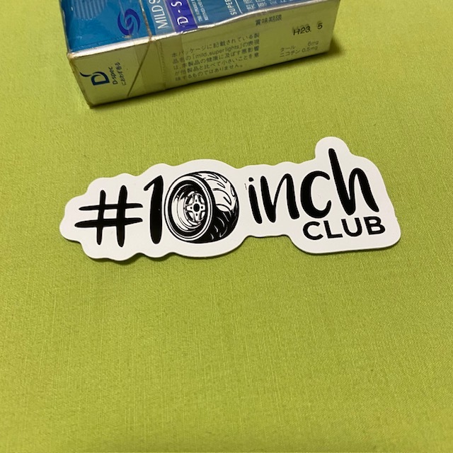 10 Inch Club　ステッカー　ミニ　ミニクーパー　クラシックミニ　10インチクラブ_画像1