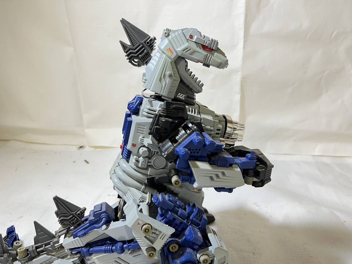 当時物 tomy トミー メカ生体 旧ゾイド キングゴジュラス 組立品