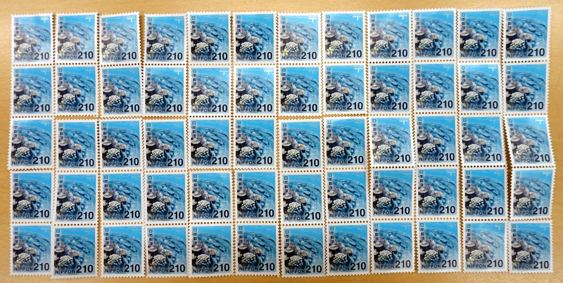 ■210円切手（60枚バラ）12,600円分/送料無料■未使用の画像1