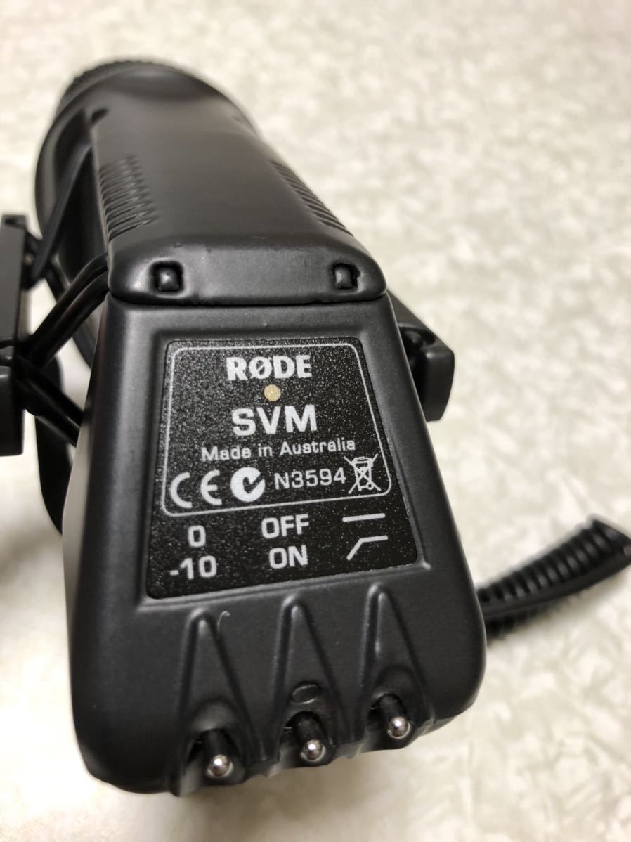 備品【国内正規品】RODE ロード Stereo VideoMic コンデンサーマイク SVM