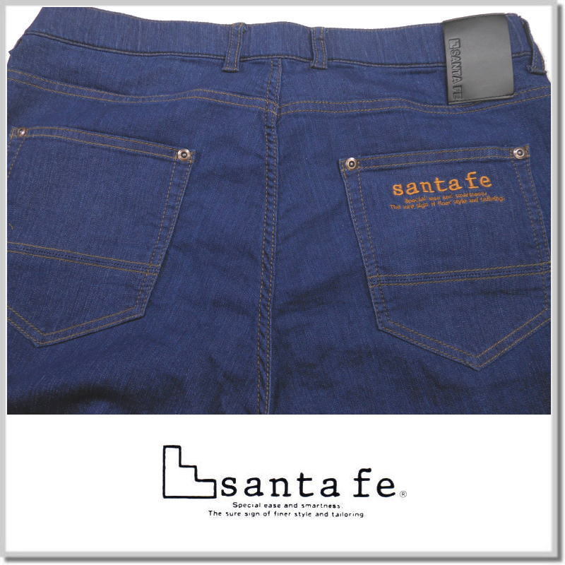 サンタフェ santa fe スーパーストレッチデニムテーパードパンツ 65802-96(BLUE)-48(L) ジーパン_画像5