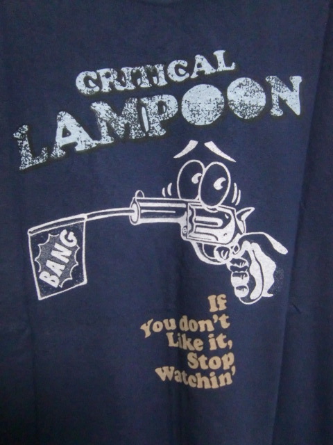 【処分価格】THE CRITICAL SLID SOCIETY,TCSS LAMPOON TEE sizeM DARK DENIM ティーシーエスエス ランプーン Tシャツ Mサイズ ダークデニム_画像8