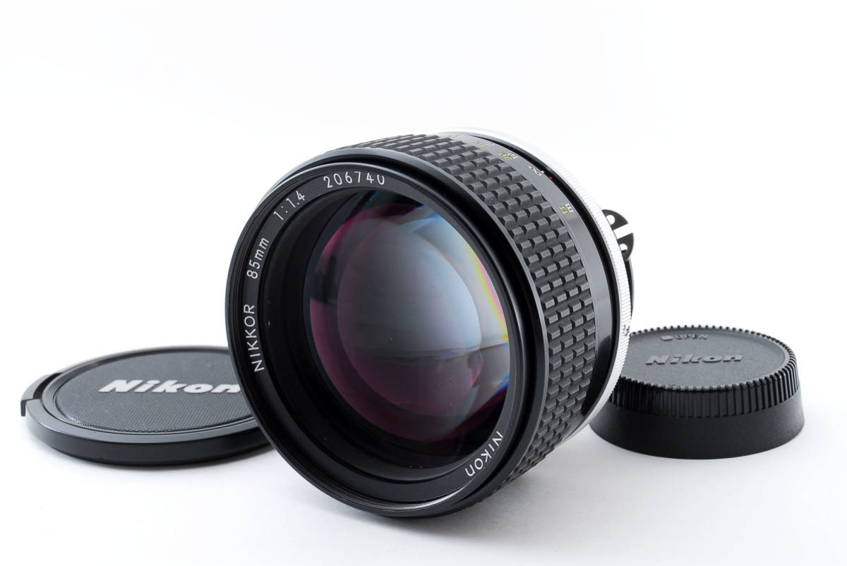 ★☆【動作OK品！】 #1910377 ニコン Nikon Ai-s NIKKOR 85mm F1.4 マニュアルフォーカス☆★_画像1