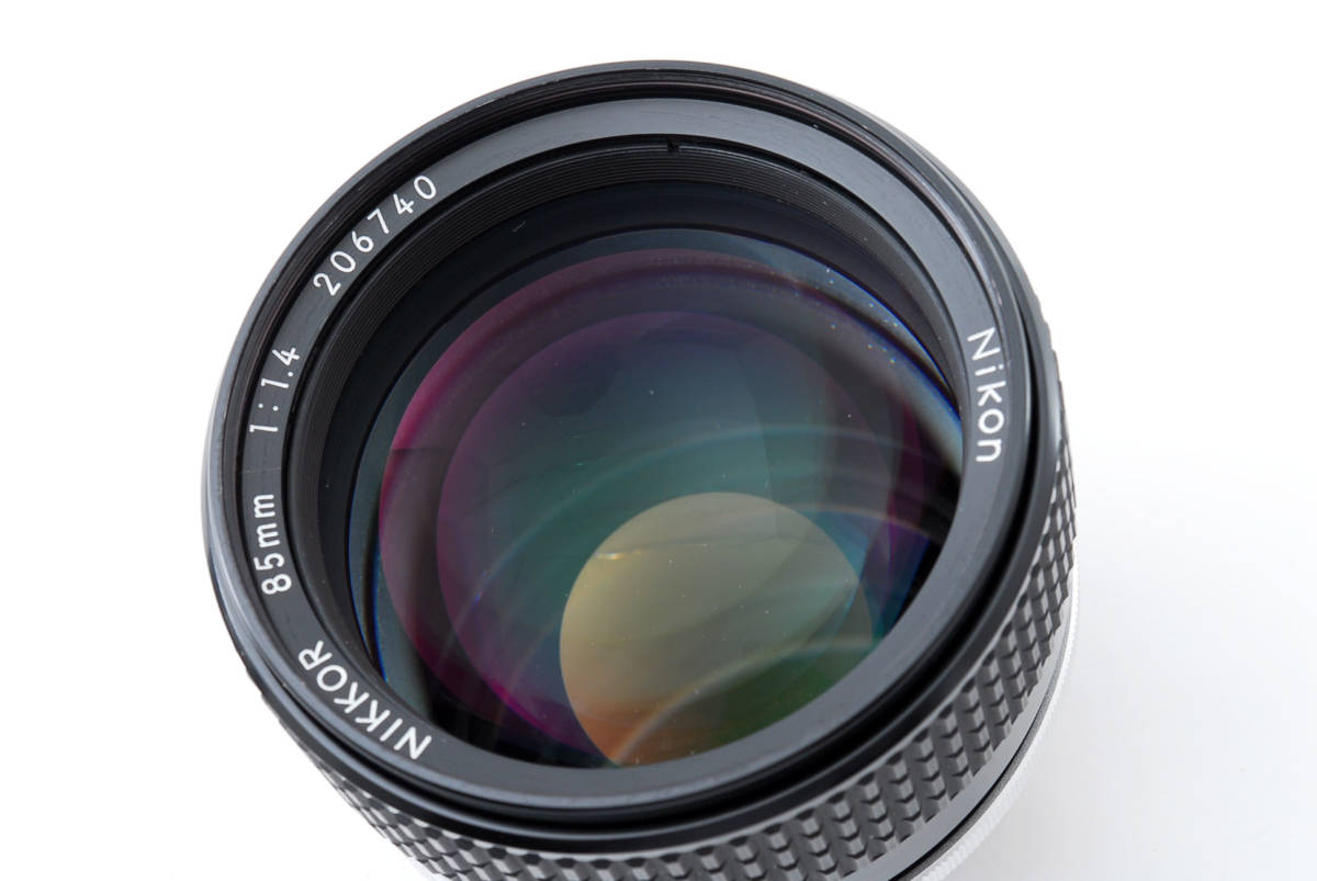 ★☆【動作OK品！】 #1910377 ニコン Nikon Ai-s NIKKOR 85mm F1.4 マニュアルフォーカス☆★_画像10