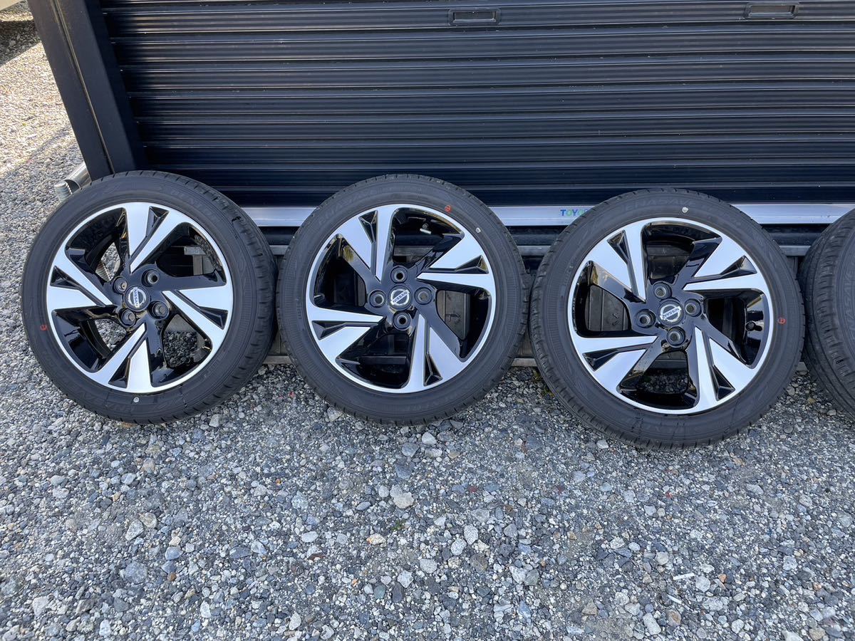 ほぼ新車外し! 日産ルークス 純正アルミタイヤ4本セット 165/55R15
