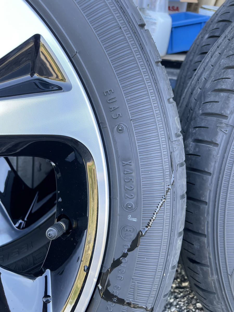 ほぼ新車外し! 日産ルークス 純正アルミタイヤ4本セット 165/55R15