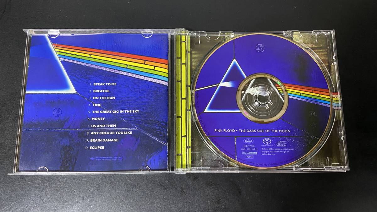 CD PINK FLOYD ピンク・フロイド／THE DARK SIDE OF THE MOON 狂気 SACDハイブリッド盤 5.1chサラウンド ステンドグラス・ジャケットの画像3