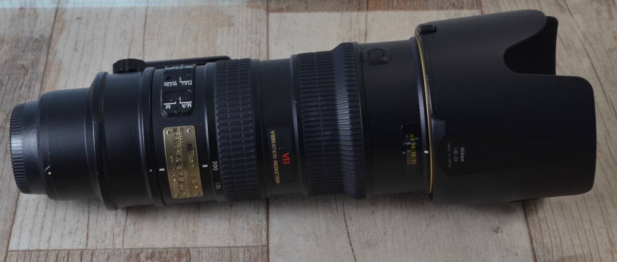 ニコン AF-S VR Zoom-Nikkor ED 70-200mm F2.8G (IF) | normanhubbard.com