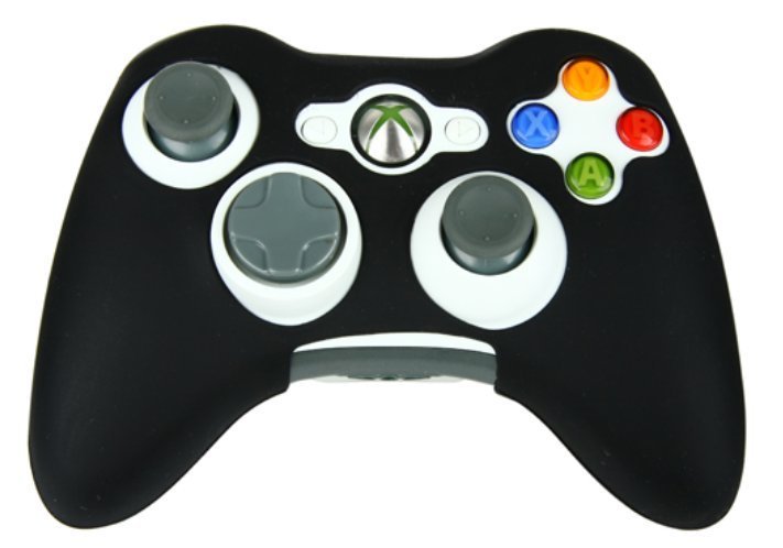 Xbox360 controller exclusive use silicon cover ( black )