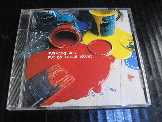 ◆ CD HUSING BEE/PUT ON FRESH PAINT/TOY'S FACTORY 帯付き美品 ◆_画像1