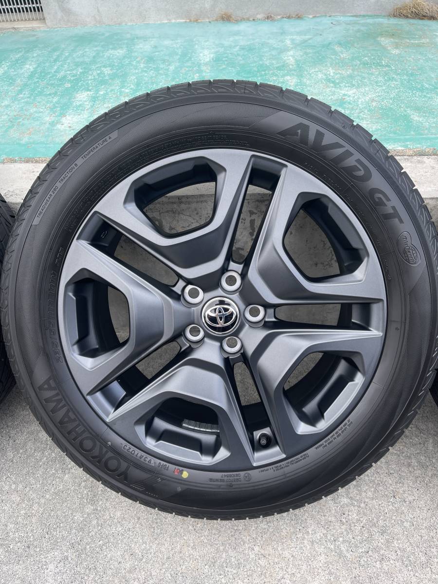 新車納車前外し】RAV4 アドベンチャー 純正 ヨコハマ 235/55/R19 新車納車前外し】RAV4 アドベンチャー 純正 ヨコハマ 235/55/R19
