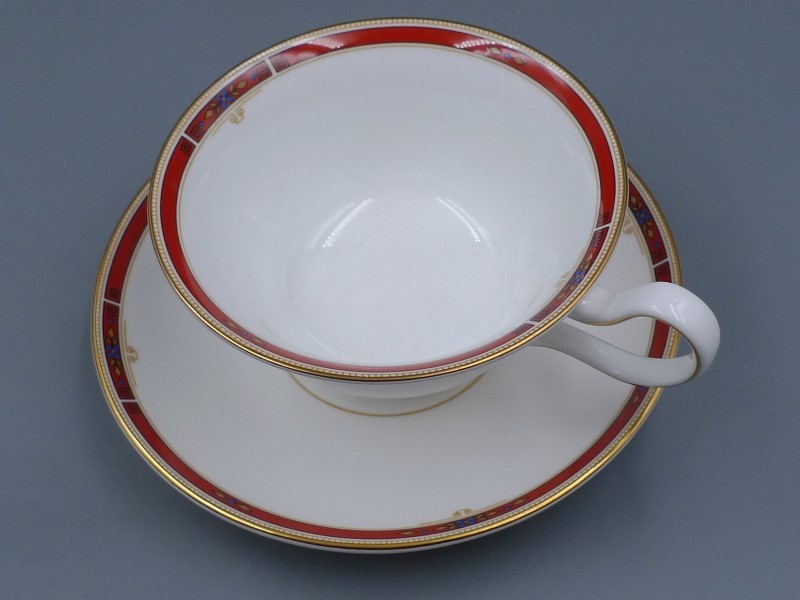 希少 廃盤品 1985年 ウェッジウッド WEDGWOOD コロラド ティーカップ&ソーサー コーヒーカップ COLORADO_画像4