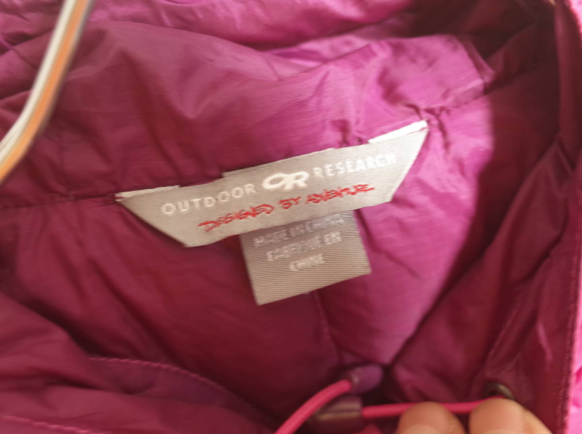 Outdoor Research уличный li search Women\'s Aria Vest Aria лучший капот легкий жилет M пурпурный серия 