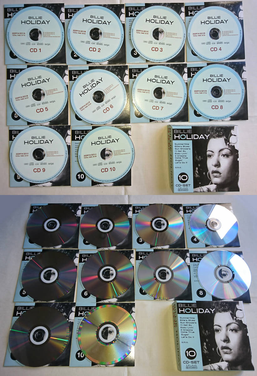 【CD4タイトル】Billie Holiday/ビリー・ホリデイ『アラバマに星落ちて/Lady in Satin』帯付国内盤■a musical romance/10CDBOX/song for■_画像8
