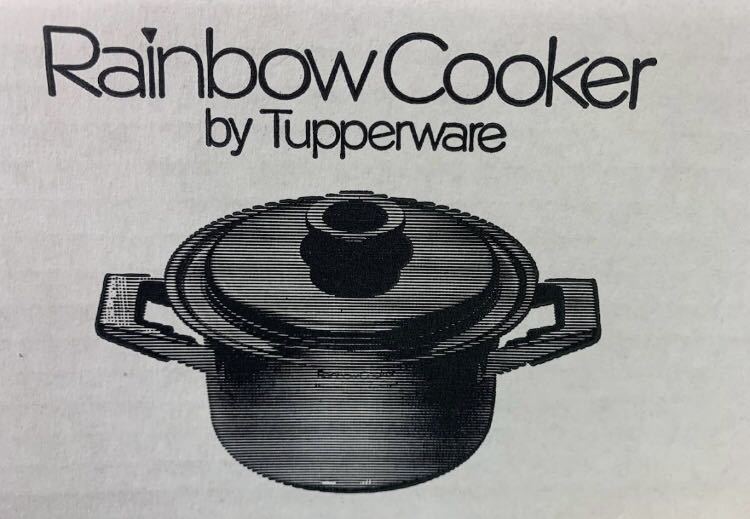 値引きする 19cm寸胴鍋　タッパーウェア レインボークッカーTupperware rainbowcooker 両手鍋