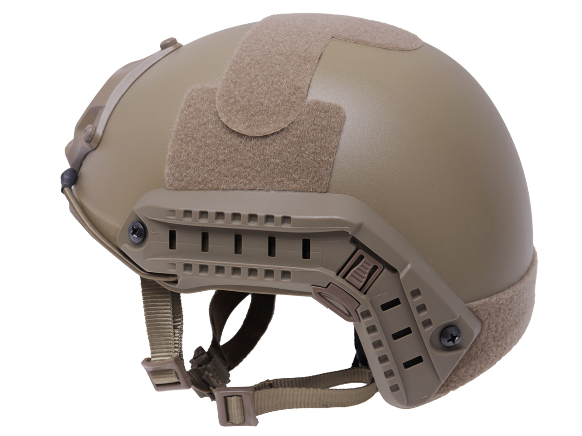 WO-HLM-005T WoSporT FAST MH type helmet high grade VERSION M-SIZE TAN
