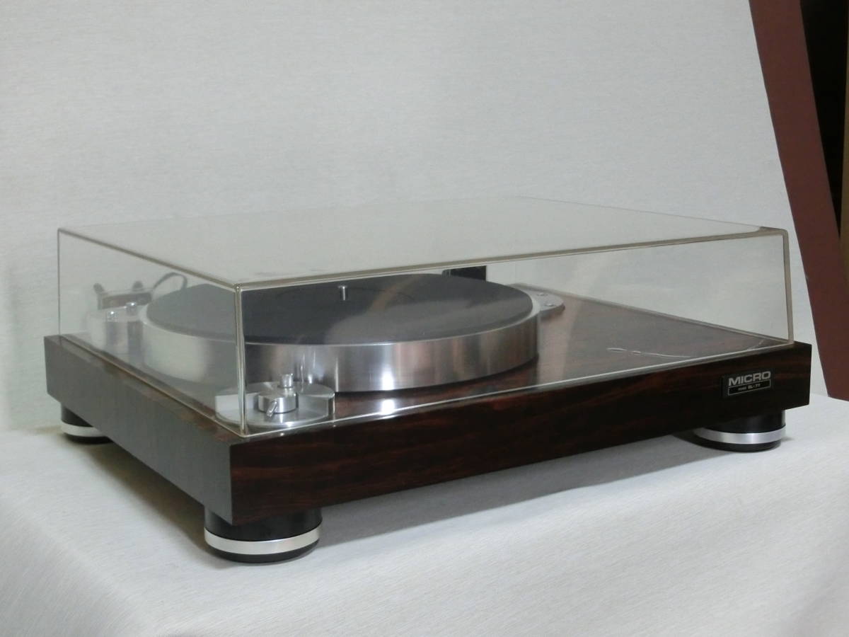 返品?交換対象商品】 Micro 49290円 BL-77 レコードプレーヤー トーン