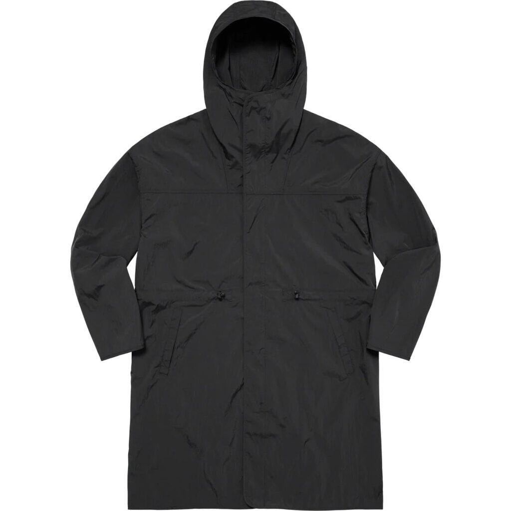 送料無料 S 黒 Supreme Motion Logo Lightweight Parka Black 23SS シュプリーム モーションロゴ ロングコート パーカー レインコート 新品