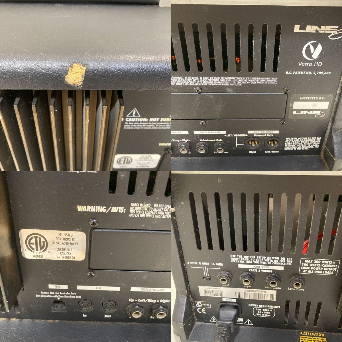 LINE6 Vetta HD ギターアンプ FBV フットコントローラー付き (FBV