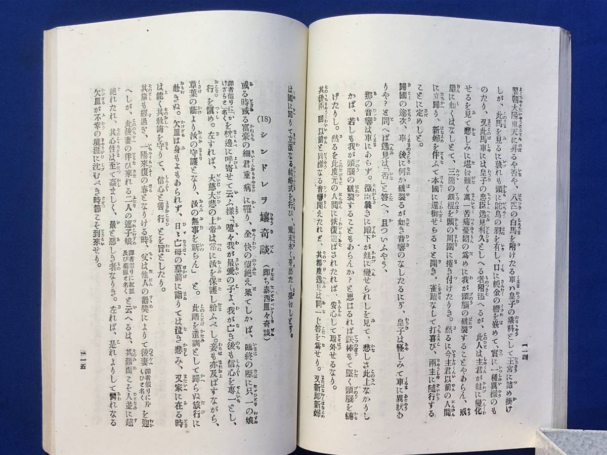 ●CE978サ●「西洋妖怪奇談」 小学講話材料 幸福散史 渋江保 訳 博文館 明治24年再版 シンドレラ嬢奇談/魔女/鬼/死神/骸骨/絵入/古書_画像6