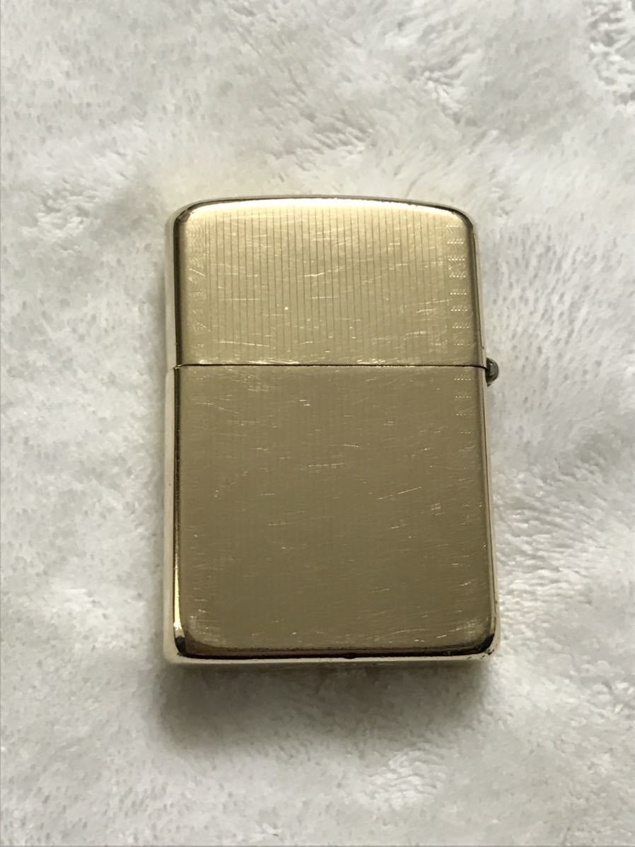 ZIPPO ジッポ オイルライター ビンテージ ヴィンテージ レトロ 年代物 10K GOLD FILLED ゴールド 金張り箱つき 超希少品 金貼り_画像3