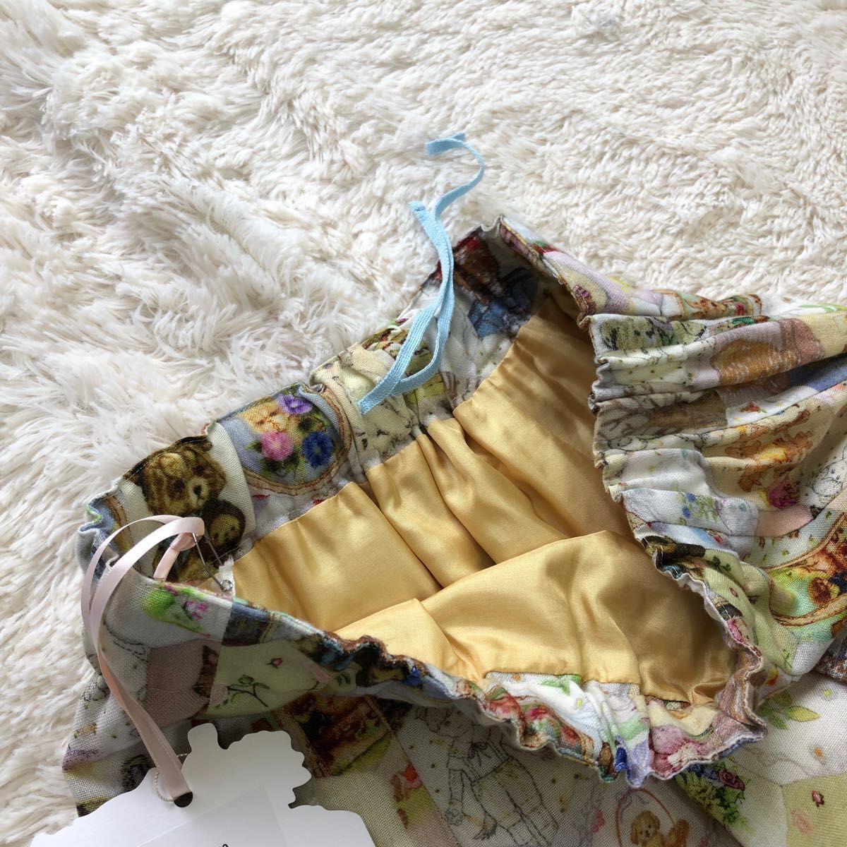 タグ付きyukiemon ユキエモン パッチワーク ミルク ロング タグ付きyukiemon ユキエモン パッチワーク ミルク ロング