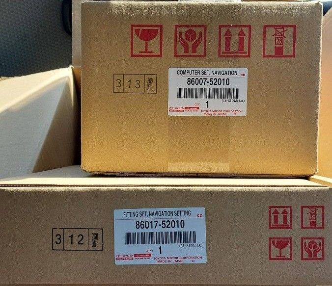 トヨタ 純正エントリーナビキット 86007-52010 86017-52010 トヨタ 純正エントリーナビキット 86007-52010 86017-52010
