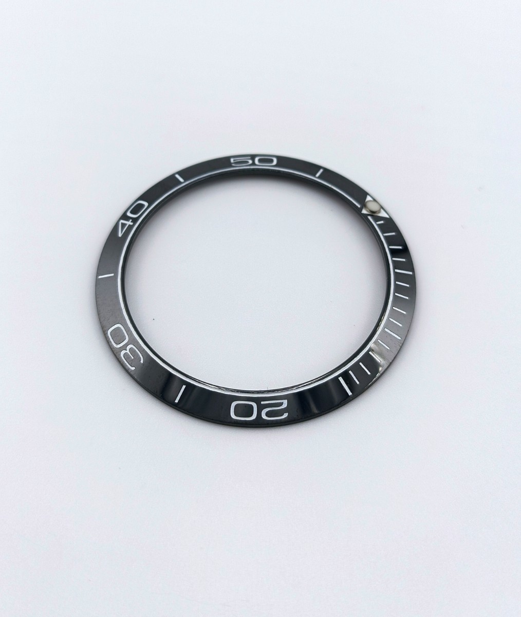 腕時計 社外部品 セラミック ベゼルインサート ブラック 黒 【対応】オメガ シーマスター300 OMEGA