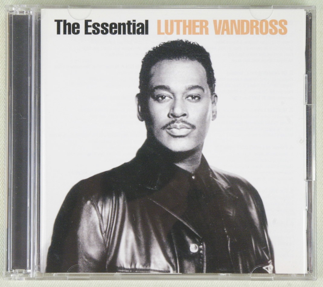 国内盤中古 2枚組 CD Luther Vandross ルーサー・ヴァンドロス ”THE ESSENTIAL” 帯/日本語解説/英詞/日本語訳歌詞 付