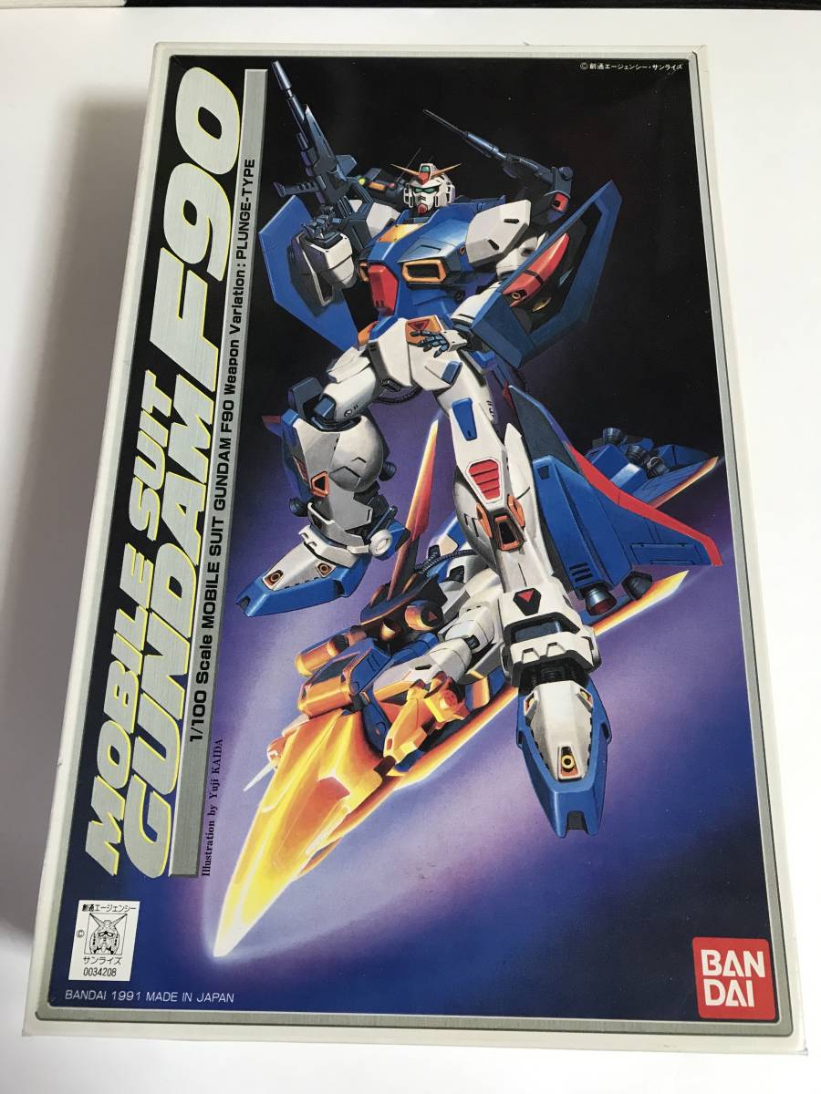 機動戦士ガンダム F90 旧キット 1/100 ガンダムF90-Pタイプ (大気圏
