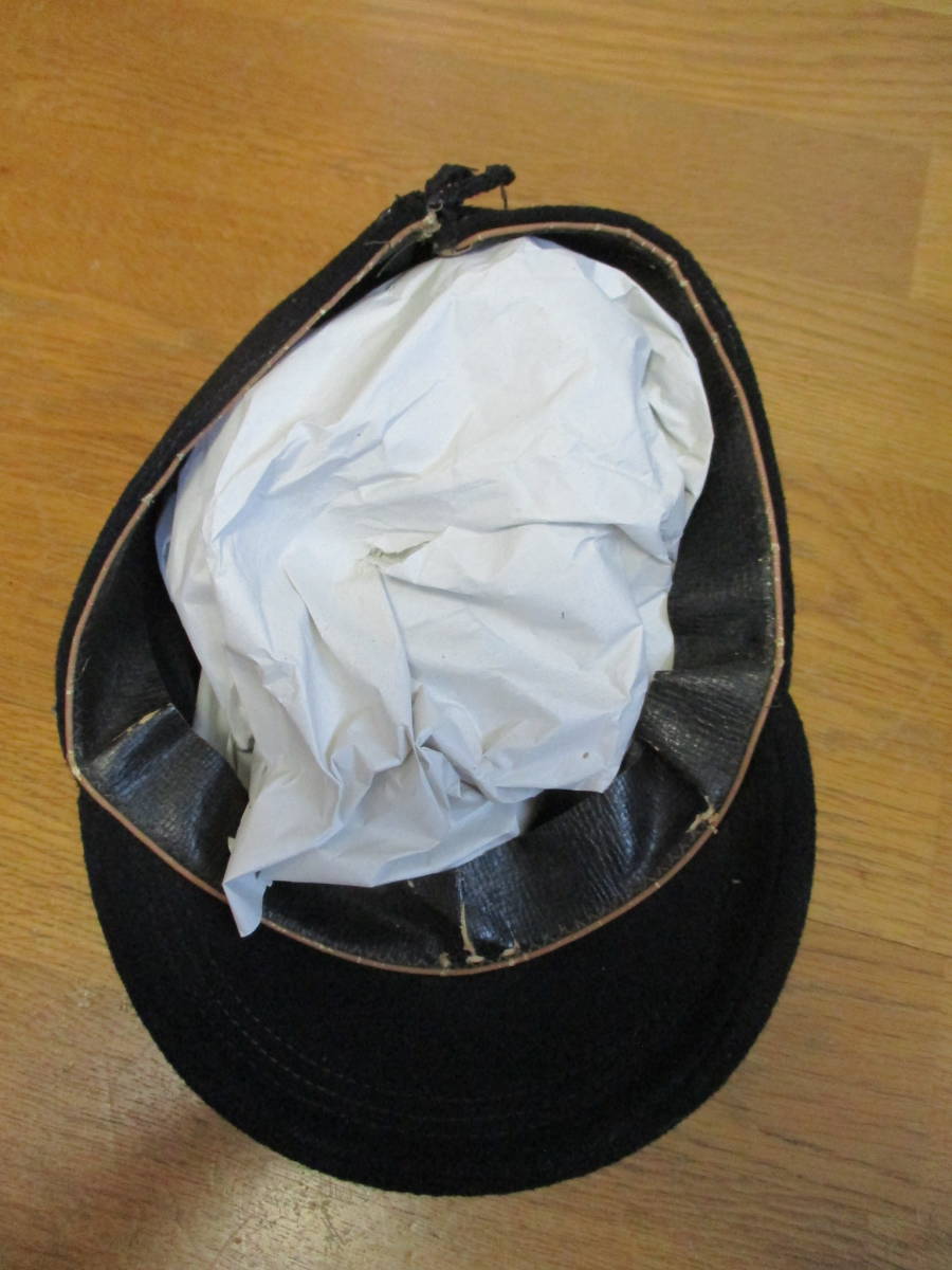 カカ・  蔵出し品  太平洋戦争  戦時中の 「警防団 略帽」  良品  の画像5