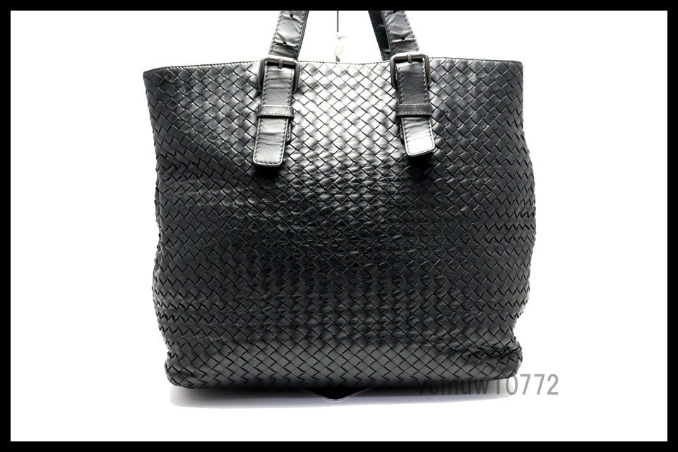 新タグ希少中古■BOTTEGA VENETA イントレチャート レザー トートバッグ ボッテガヴェネタ■0525ac929255_画像1