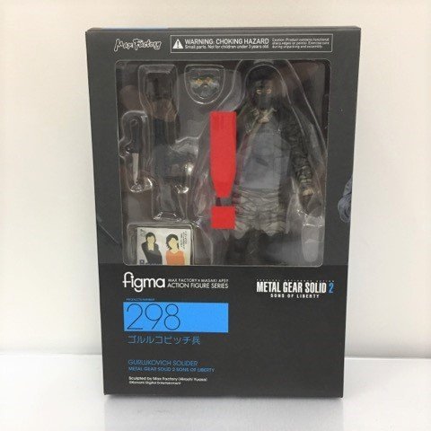 MaxFactory figma 298 ゴルルコビッチ兵 METAL GEAR SOLID 2 SONS OF LIBERTY 53H00615082のサムネイル