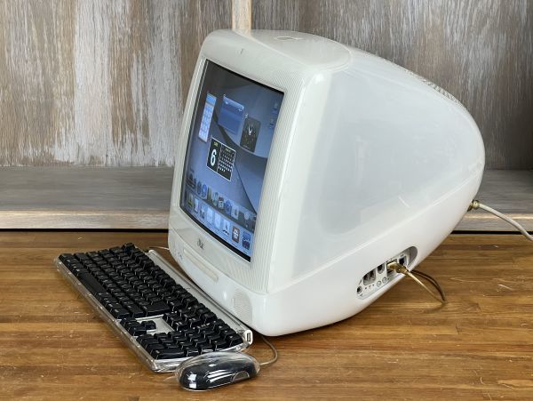 iMac Snow G3 SE 700MHz Apple アップル M5521 美品 動作確認済_画像1