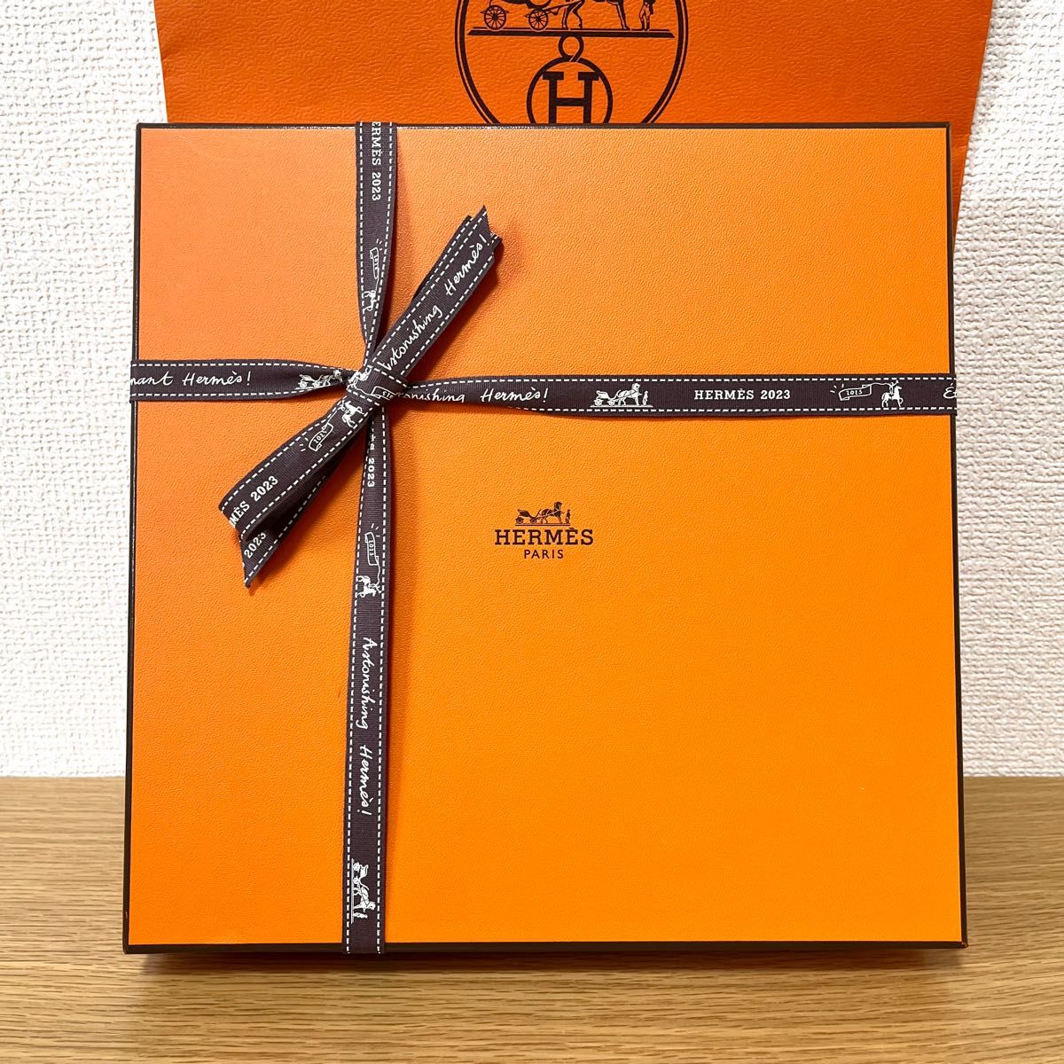 【新品 2枚 ギフト包装】エルメス　ソレイユ　デザートプレート 21cm　No.2  HERMES 食器