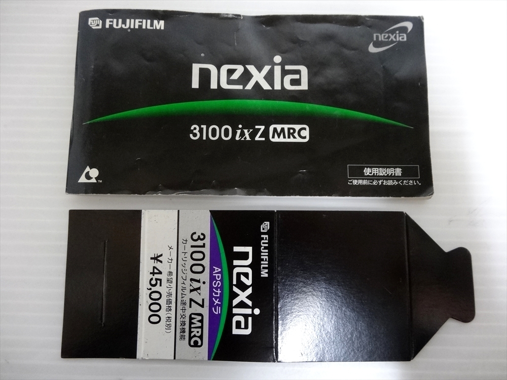 FUJI FILM nexia 3100ixZ MRC APSカメラ 箱・取説・フィルム付の画像8