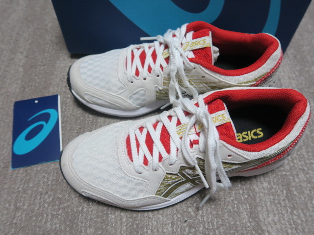 1万★超美品 箱付 アシックス ASICS/レディス 陸上 マラソン ランニングシューズ/ライトレーサー/ LYTERACER/1012A159 23cm_画像2