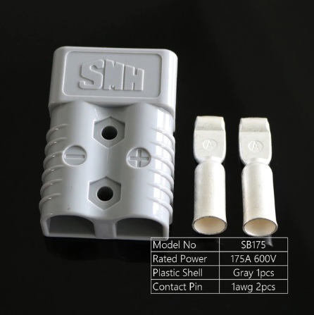 175A 1-4AWG(21.2-53.5Sq) battery terminal connector large electric current correspondence!