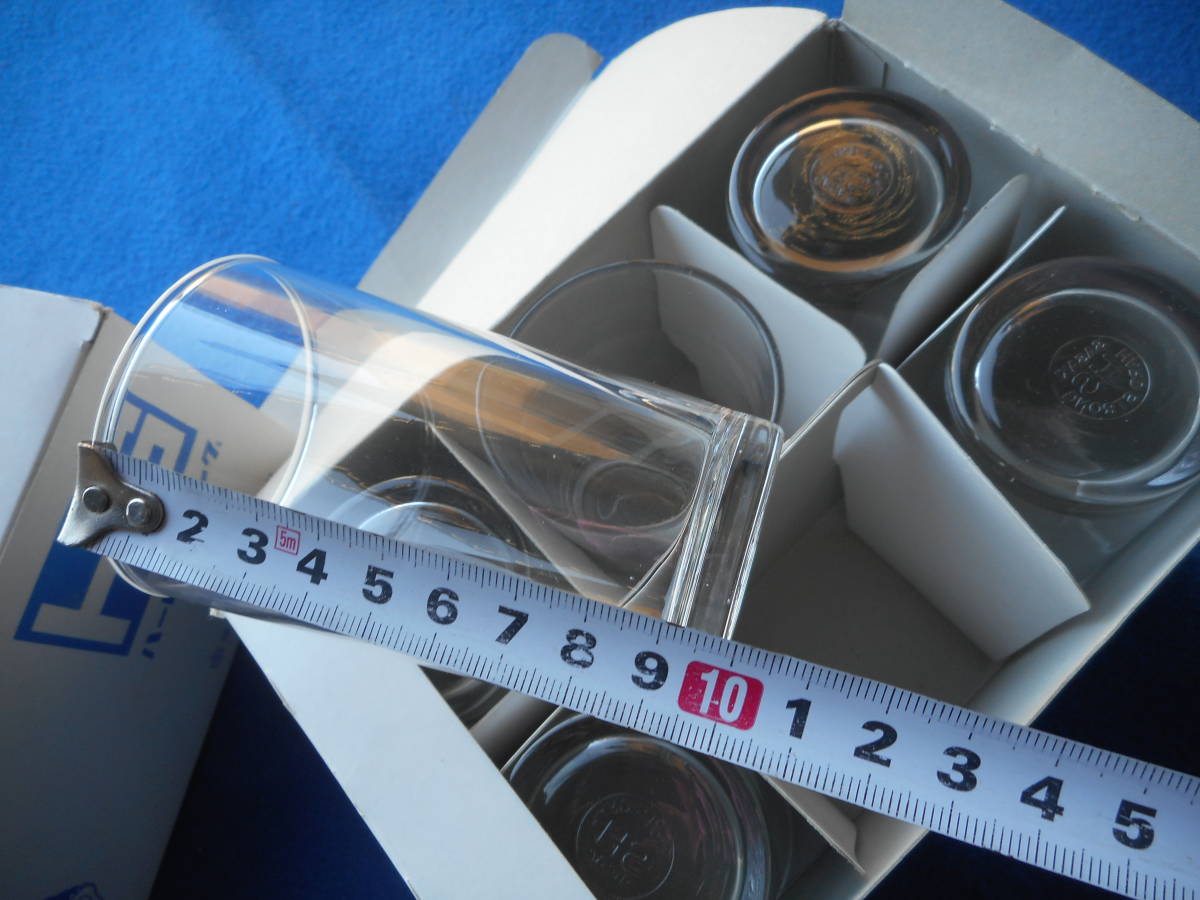 佐々木硝子 ハードストロング タンブラー 210ml １２個 未使用 紙箱 デッドストック品（６個入り２箱セット）美品_画像3