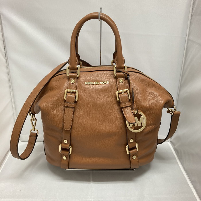 MICHAEL KORS 2WAYショルダーバッグ レザー ブラウン [jgg]