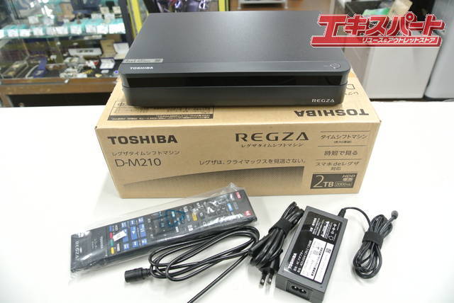 東芝 2022年製 レグザ タイムシフトマシン D-M210 2TB HDDレコーダー