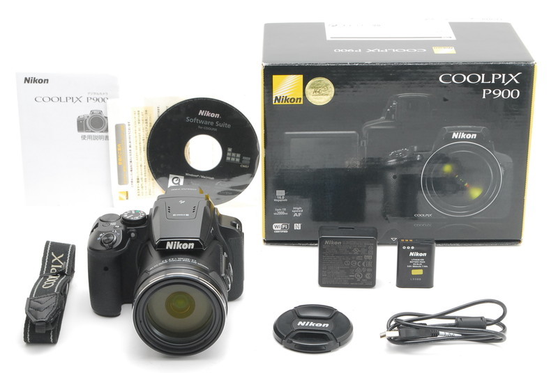 ニコン Nikon COOLPIX P900 クールピクス 元箱・付属品多数 #31948