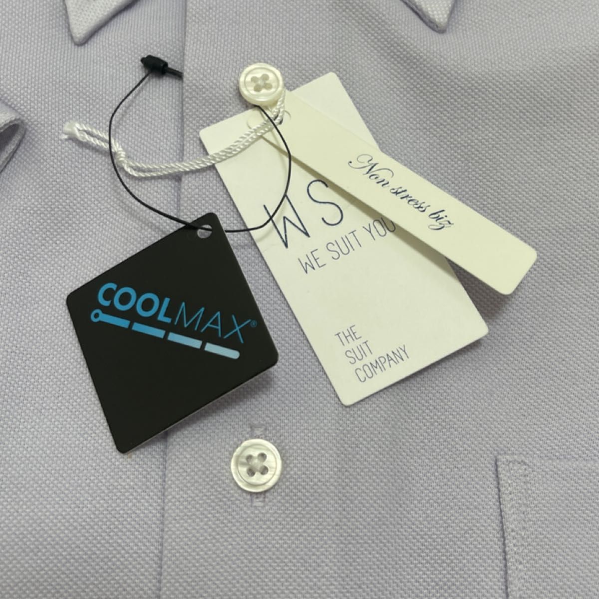 ★★★ 新品未使用♪♪♪スーツカンパニー　COOL MAX半袖ワイシャツ　♪♪♪★★★